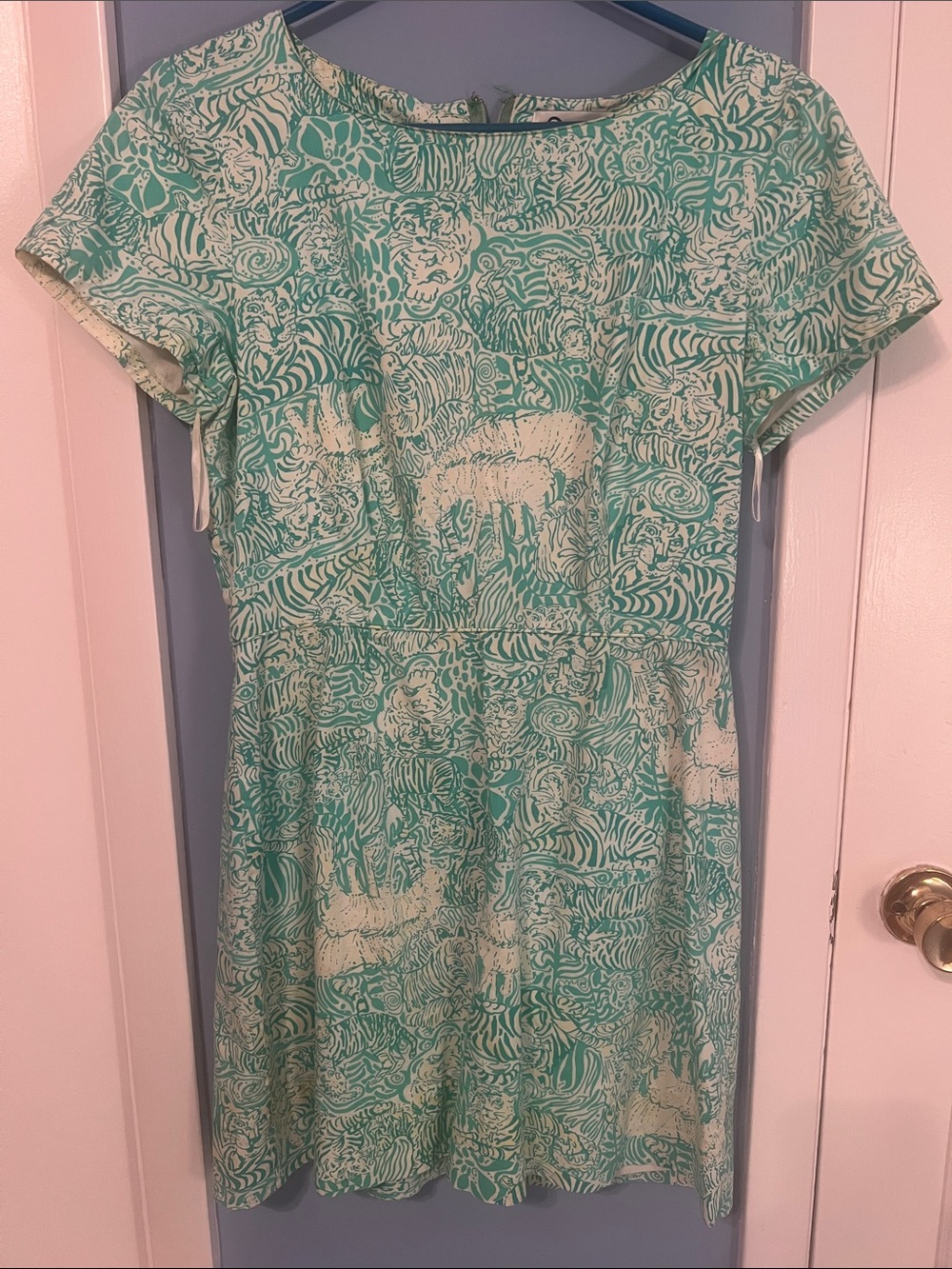 Vintage Lilly Pulitzer Tiger Print Dress